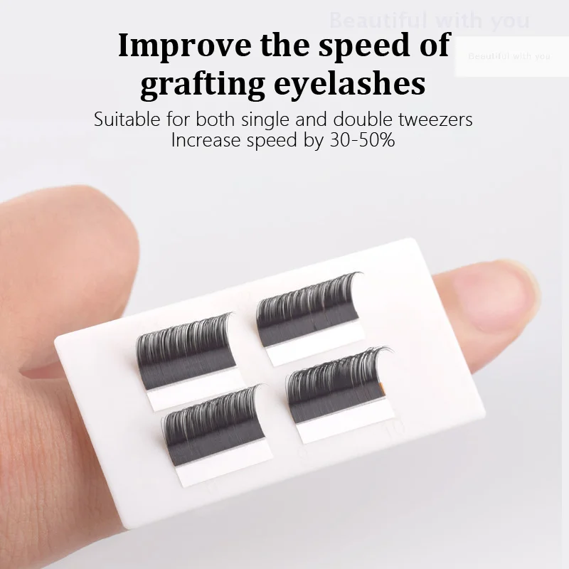 Wimper Splitter Nail Art Tattoo Lijm Pallethouder Wimperverlenging Ringen Stand Zelfklevende Pigmenthouders Vinger Schoonheidstools