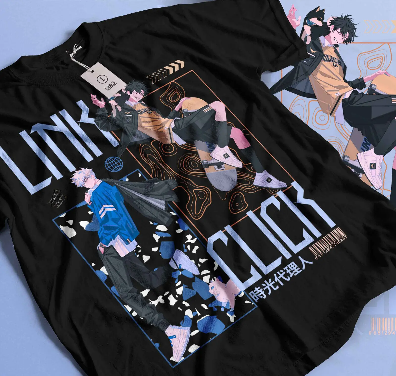 Link Click Shiguang Daili Ren Cheng Xiaoshi Lu Guang Best Manga T-Shirt 393