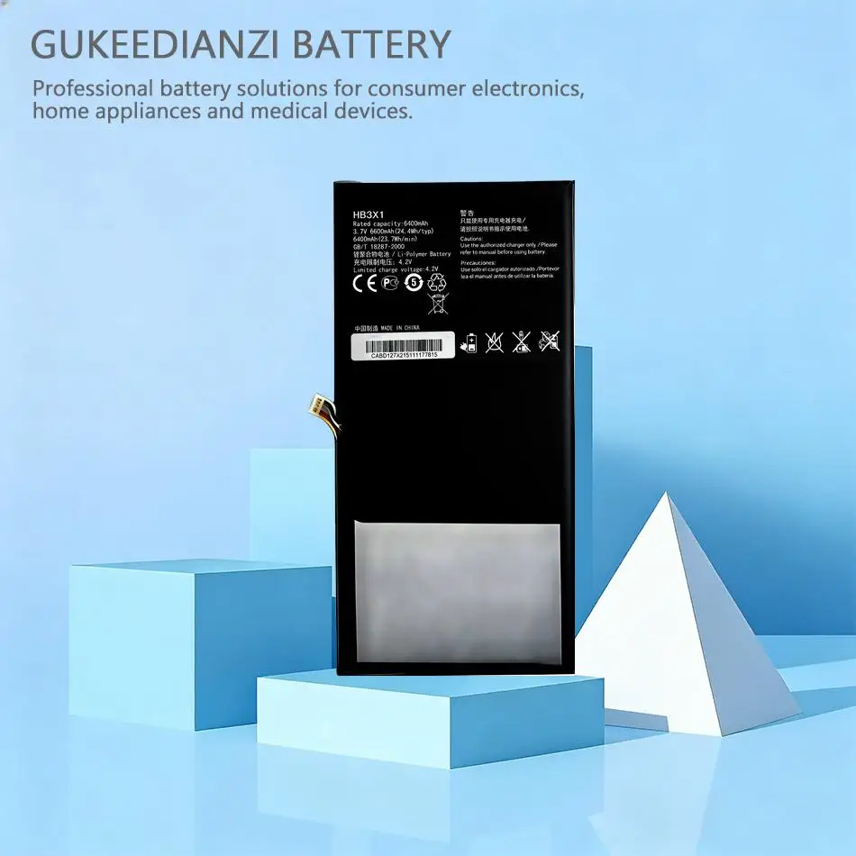 

Tablet Battery Long-Lasting 6400Mah For Huawei HB3X1 Mediapad 10 Link S10-201Wa S10-201U S10-231U S10-231W