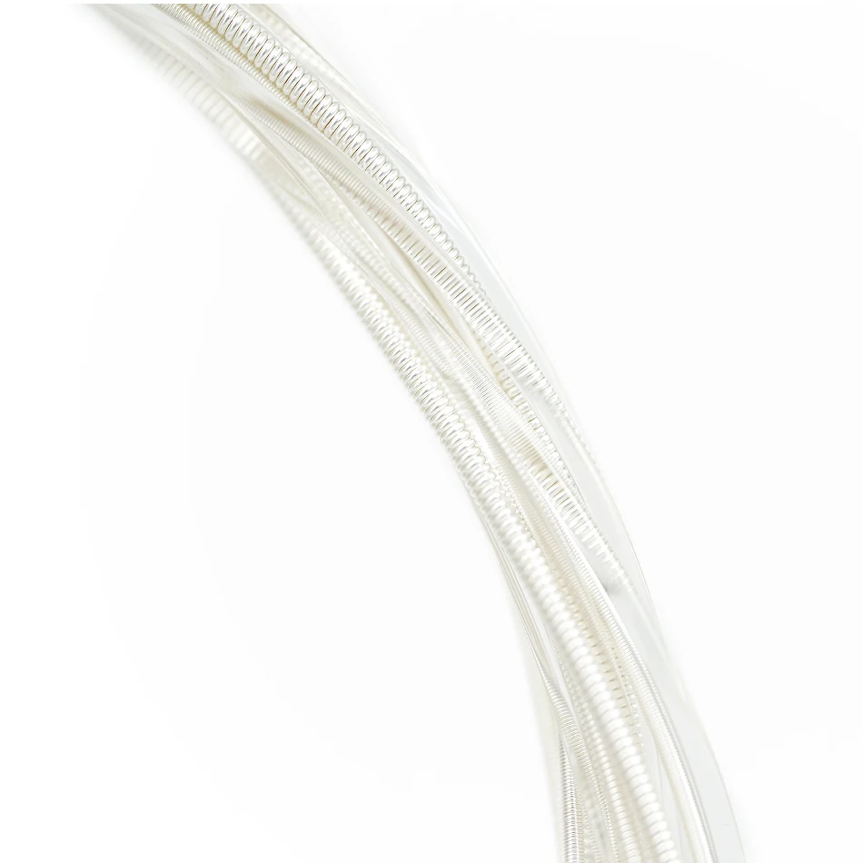 Alice AC130 Classical Guitar Strings Set Clear Nylon Plain String Silver Plated Copper Alloy Winding Anti-Rust Coating