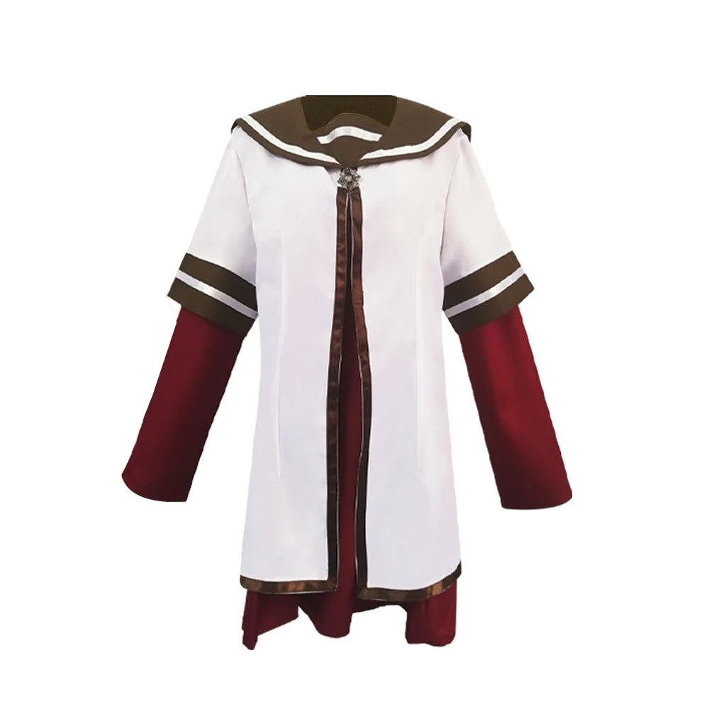 AHNAIXU Anime Yuru Yuri Yuru Yuri Toshinou, Kyouko Akaza, Akari Funami, Yui Cosplay disfraz fiesta Halloween uniforme hecho a medida
