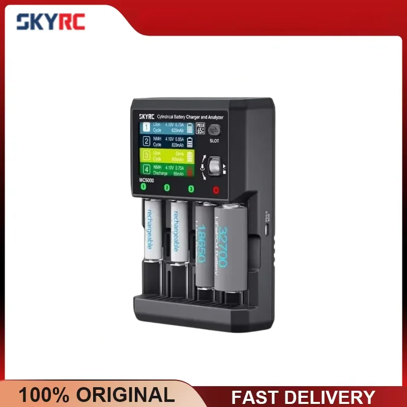 SKYRC MC5000 65W LCD Battery Charger for Li-ion HV LiFe NiMH NiCd Eneloop Batteries