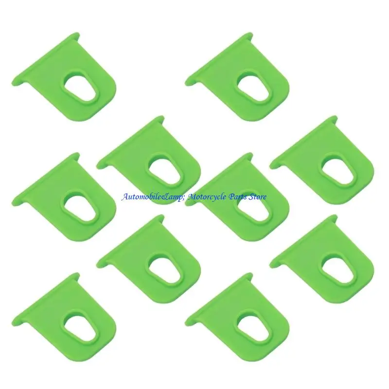 H7BD 10Pcs RVs Awning Hooks Plastic Awning Hook With Rope Hole Awning Hanger Clip For Various Campers Trailers