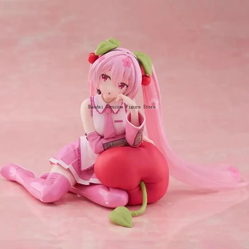 在庫あり。正規品。taito-初音ミク-チェリーピローver。-pvc製-13cm-アニメアクションフィギュア-モデルコレクション-おもちゃ-ギフト