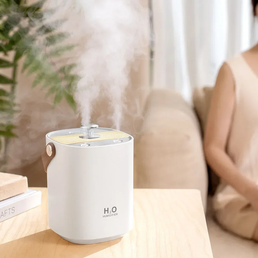 Xiaomi Mijia taşınabilir ultrasonik nemlendirici 1.2L su tankı sessiz yatak odası için büyük oda otomatik kapanma Humidifiers