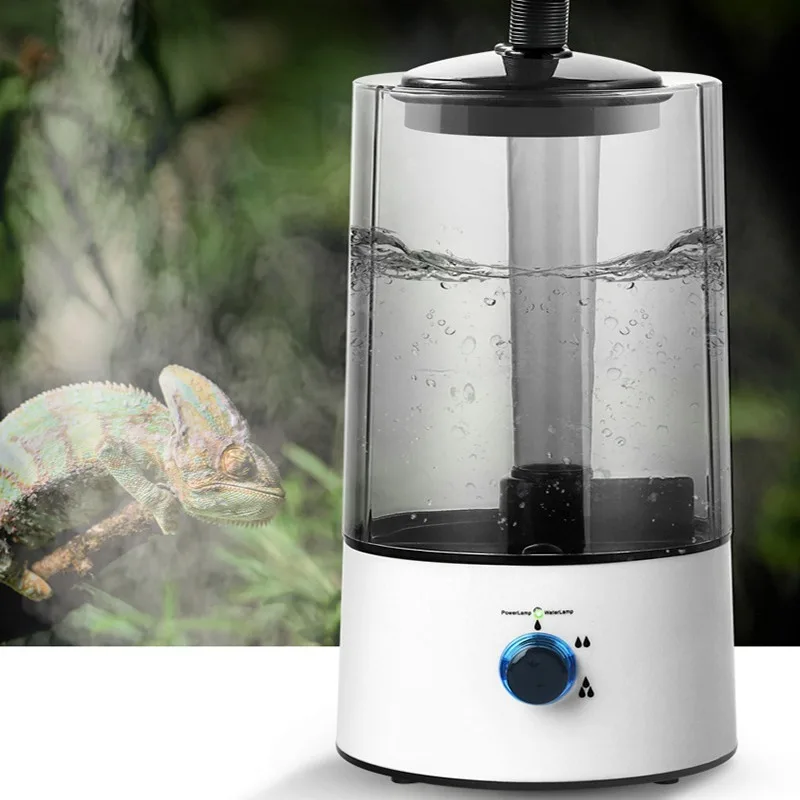 Climbing pet feeding box humidifier helps molt and moisturize, crawler box atomizer humidifier, small pets increase humidity