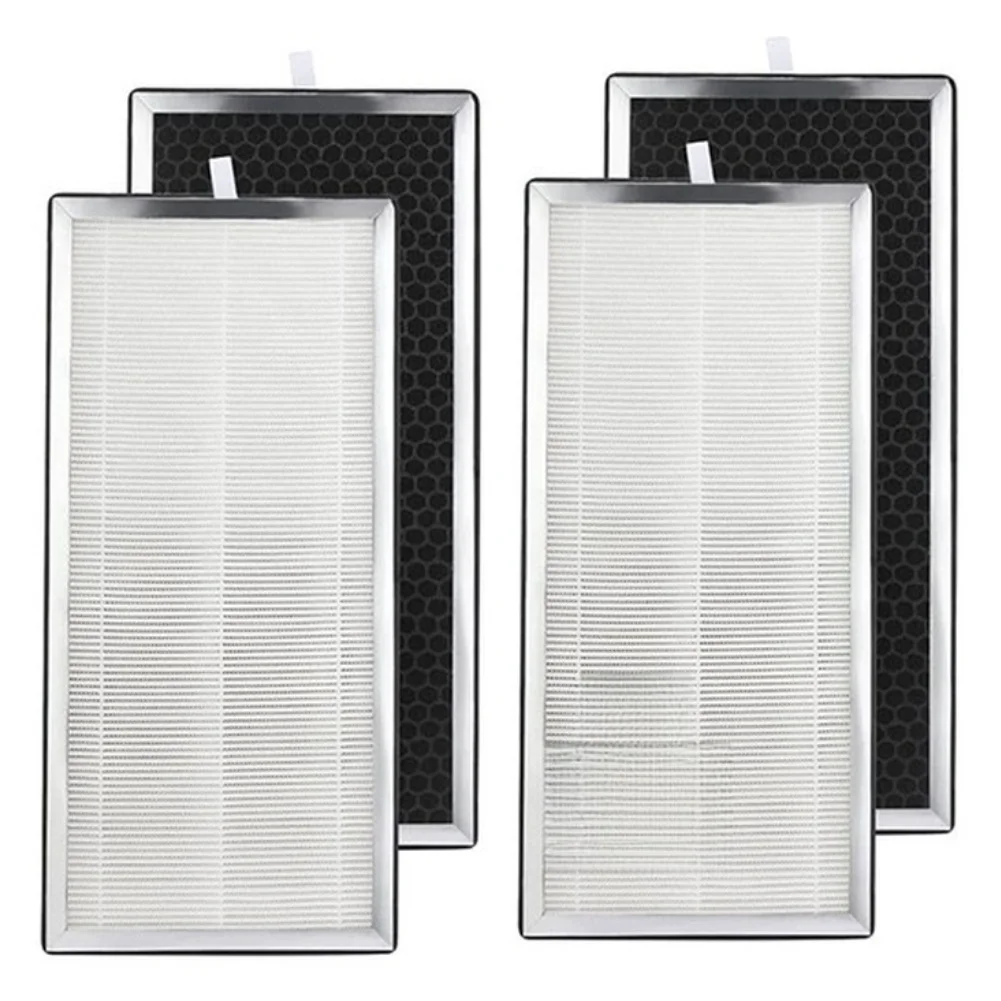 Dust Removal Filter HEPA Carbon Filter 99.97 Particle for capture Formaldehyde Absorption Dual-action Purification