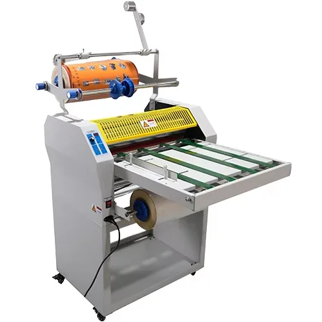 

SMFM520A 500mm Paper Width Sheet to Roll Double-sided Lamination Machine Oil Heating Manual Laminating Machine