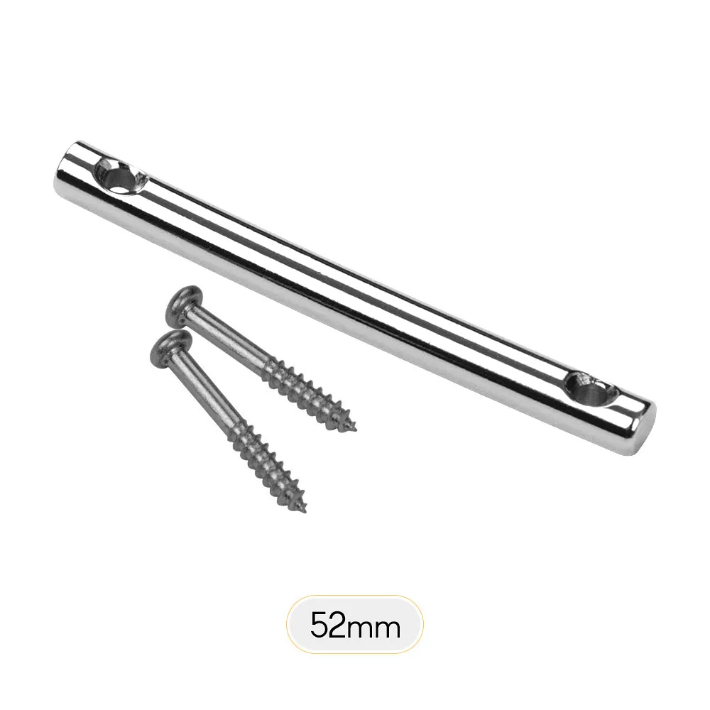 

Headstock String Retainer Tension Bar 52mm Silver for Electric Guitar Replacement with 2 Mounting Screws Alloy Metal Iron