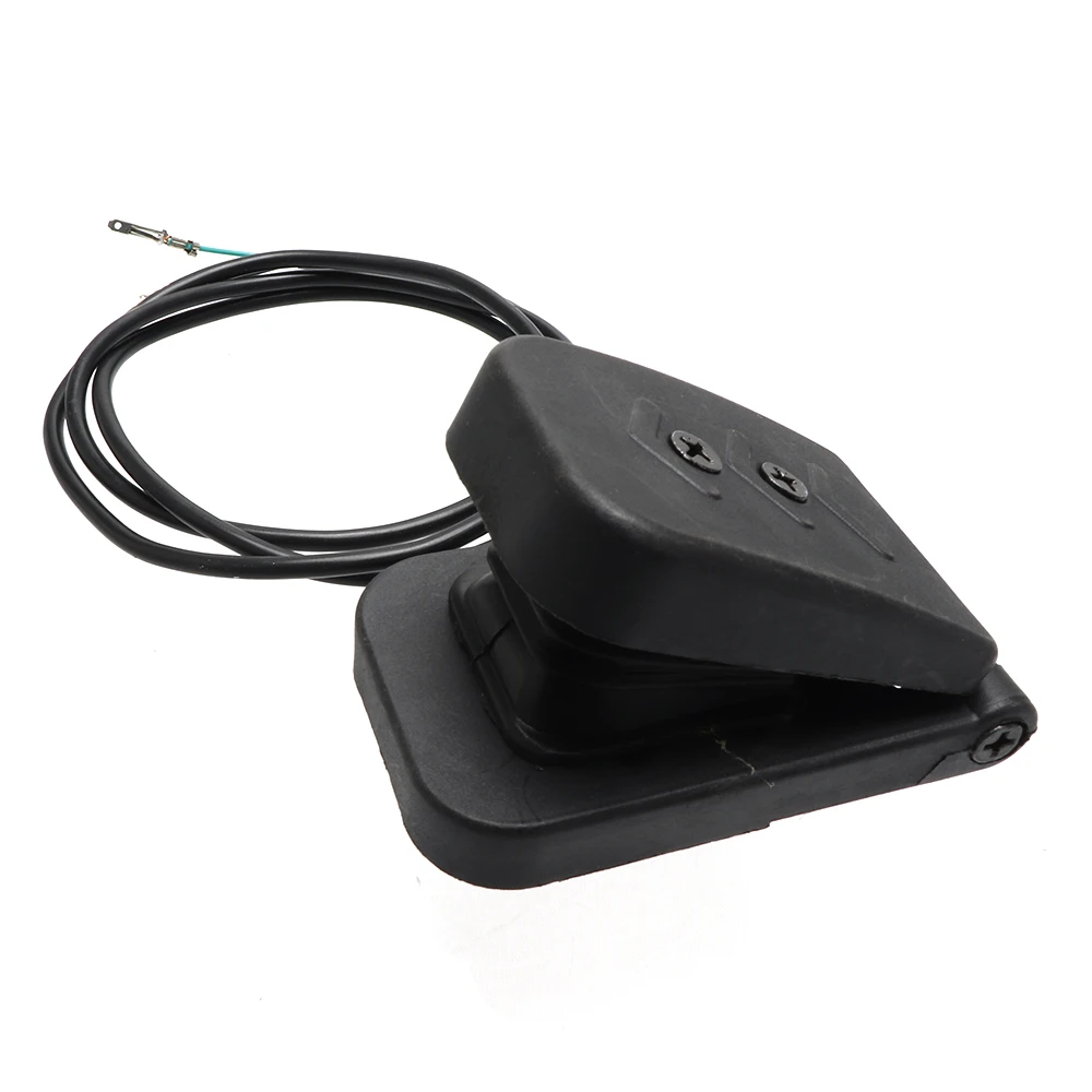 Universal Foot Pedal Throttle, Electric Scooter E-bike Accelerator Pedal, Black Speed Control Pedal for Electric Tricycle