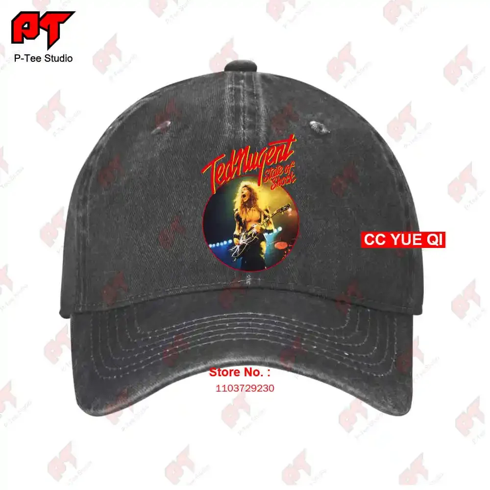 Ted Nugent State Of Shock Baseball Caps Truck Cap QNLU