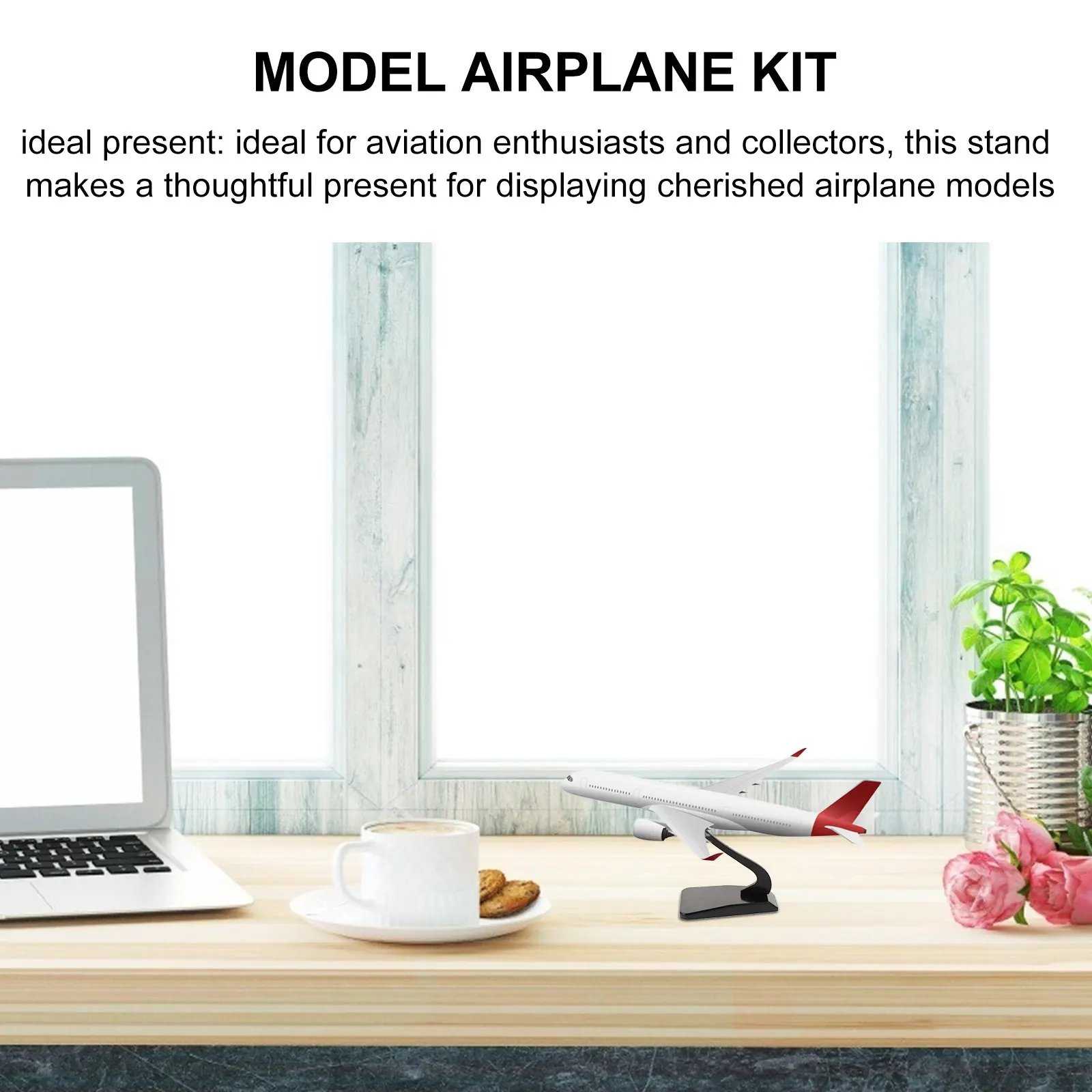 :400 Scale Aircraft Display Stand Plastic Airplane Holder Base for Painting and Display Airbrush Holder view 2