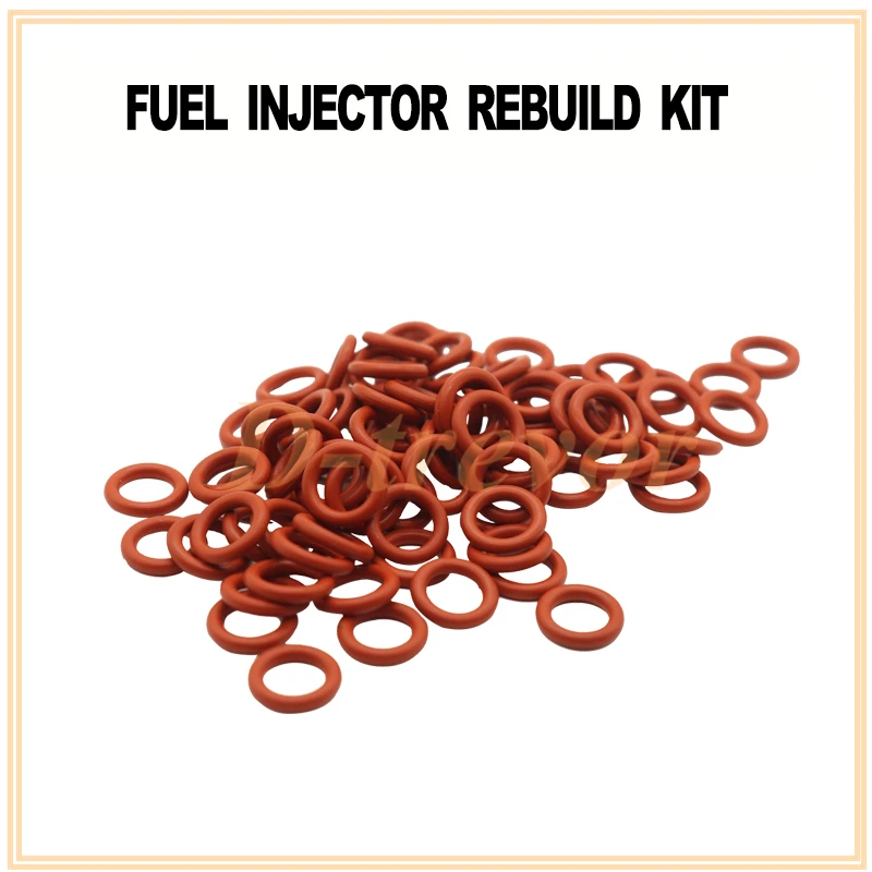 500pieces sealing ring rubber orings 9.19*2.62*14.43mm for fuel injector repair kits For CHEVY GMC Delphi 17113553 25317628