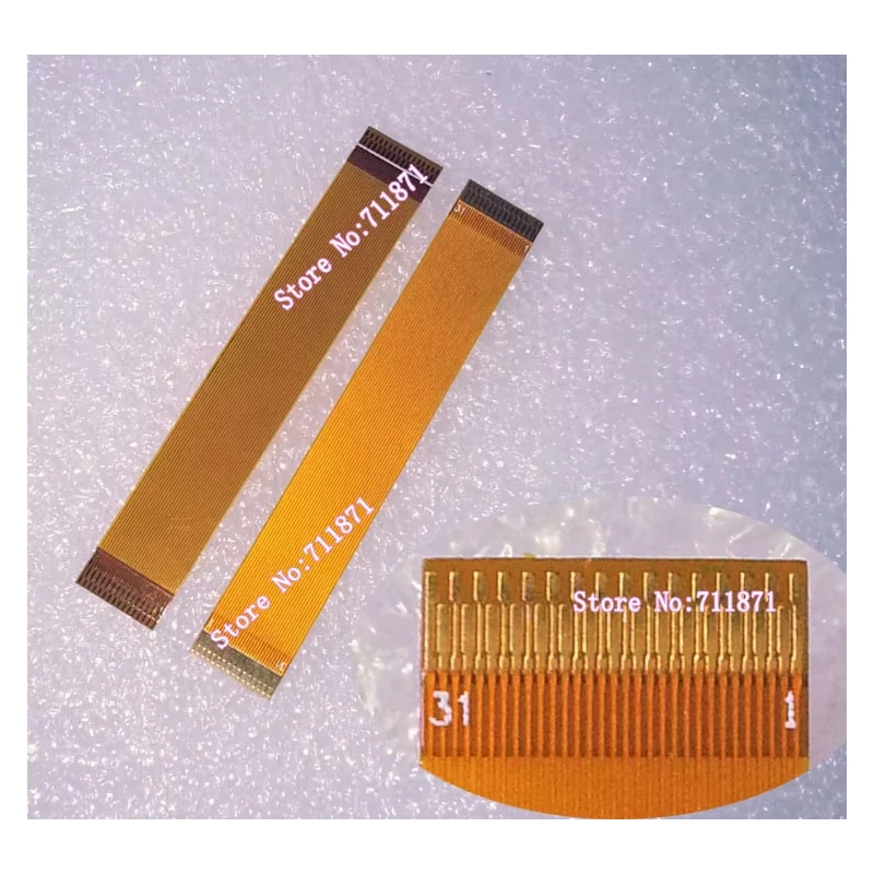 

Gold plated 6cm 0.3mm Pitch 31P FPC Cable 0.3 Pitch MIPI 31Pin FPC Line 60mm Spacing 0.3mm 31Pin FPC FFC Cable 31P ribbon Cable