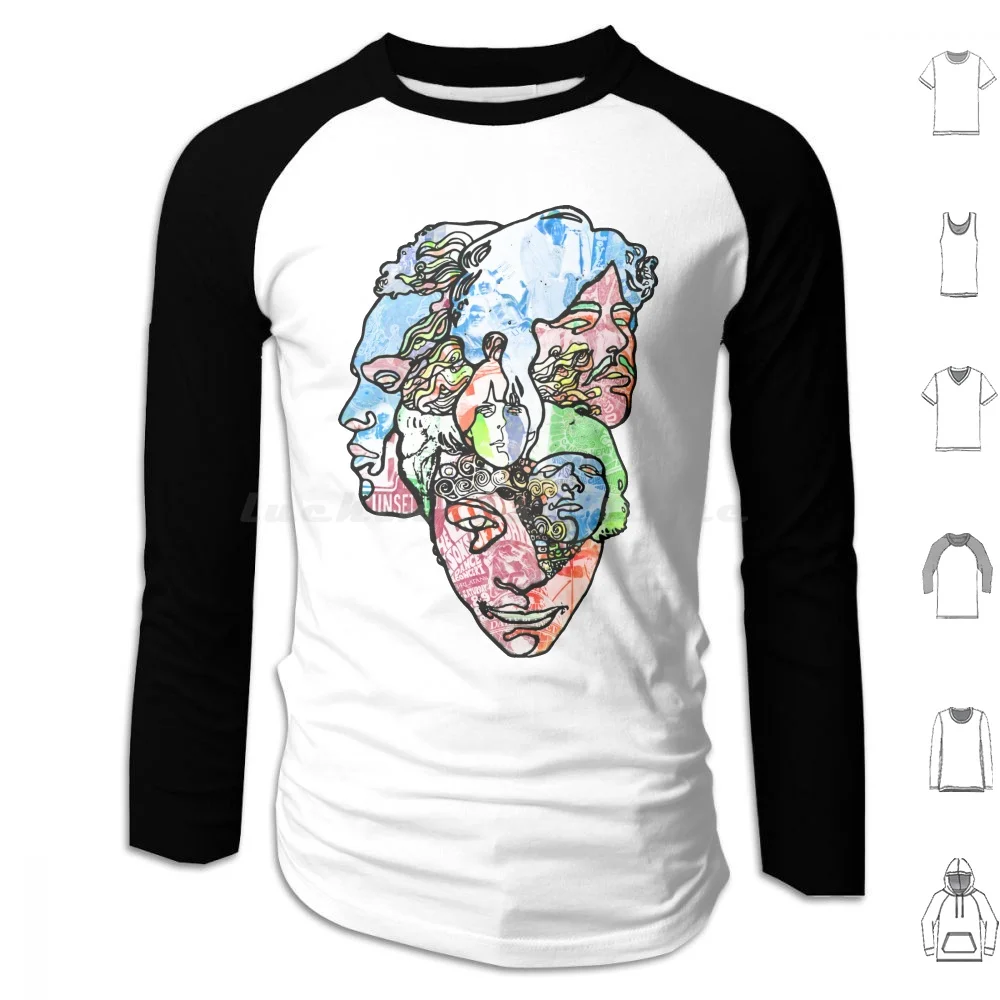 

Love Forever Changes Psychedelic Collage Light Hoodie cotton Long Sleeve Arthur Lee Love Band Forever Changes