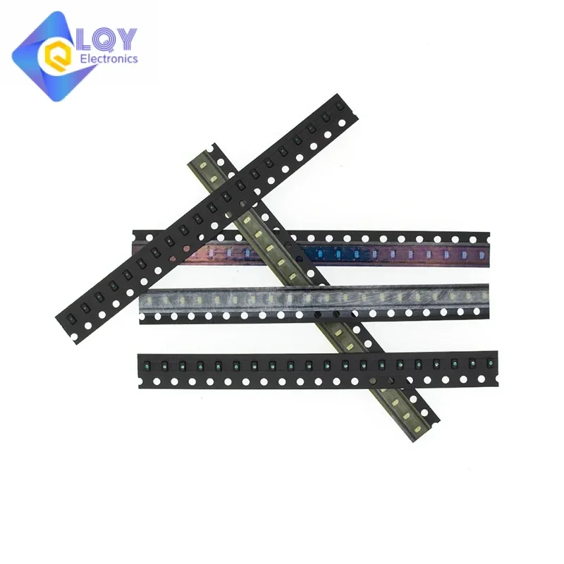 Lqy 5X20Pcs/Color = 100Pcs 1206 0805 0603 Rood Groen Blauw Wit Geel Smd Led Kit Elektronische Componenten