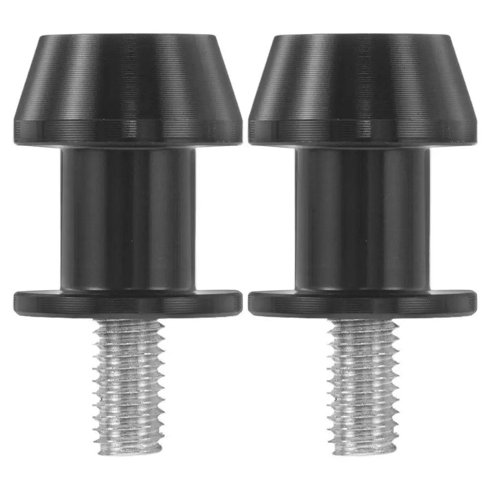 

2pcs Motorcycle Swing Arm Spools Sliders Aluminum Alloy Material Longlasting Performance Compatibility Screw Stand