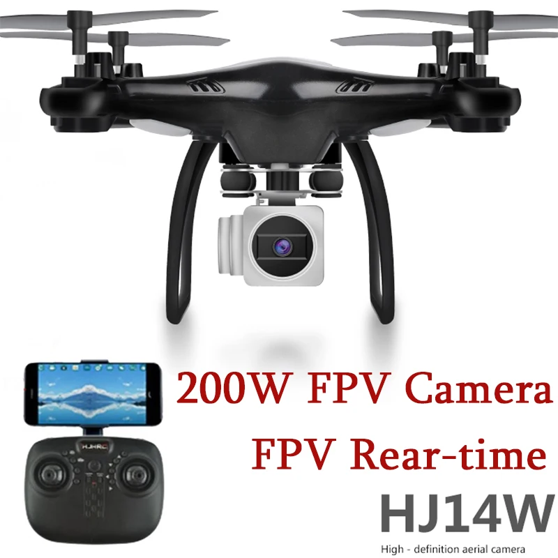 

HJ14W Wi-Fi Remote Control Aerial Photography Drone HD Camera 200W Pixel UAV Gift Toy