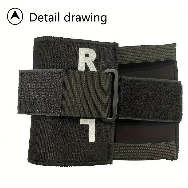 1 قطعة الحجر المغناطيسي يكون نشط دعامة الركبة نقطة الركبة وسادة الساق دعم الضغط الأسود العصب الوركي وسادة مساج الركبة حامي