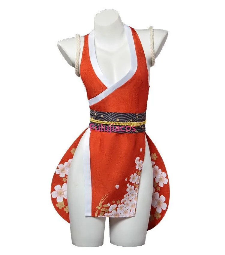 

Fulujiacos Mai Shiranui Cosplay Fantasy Game Fantasia Mortal Kombat Costume Women's Outfit