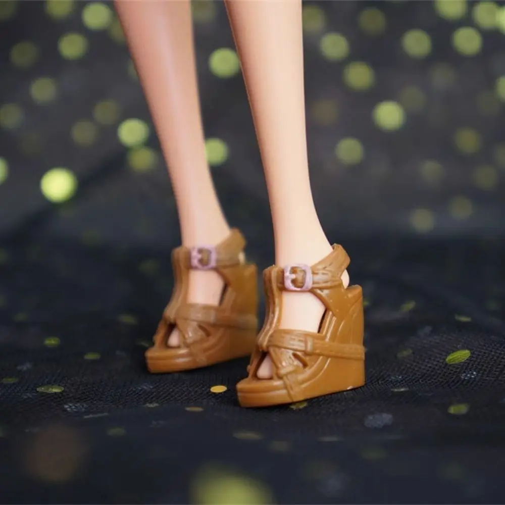 High Heels Boots Super Model 30cm Figure Doll Sandals Original Doll Casual Shoes Quality 1/6 Doll Shoes Female Doll Boots