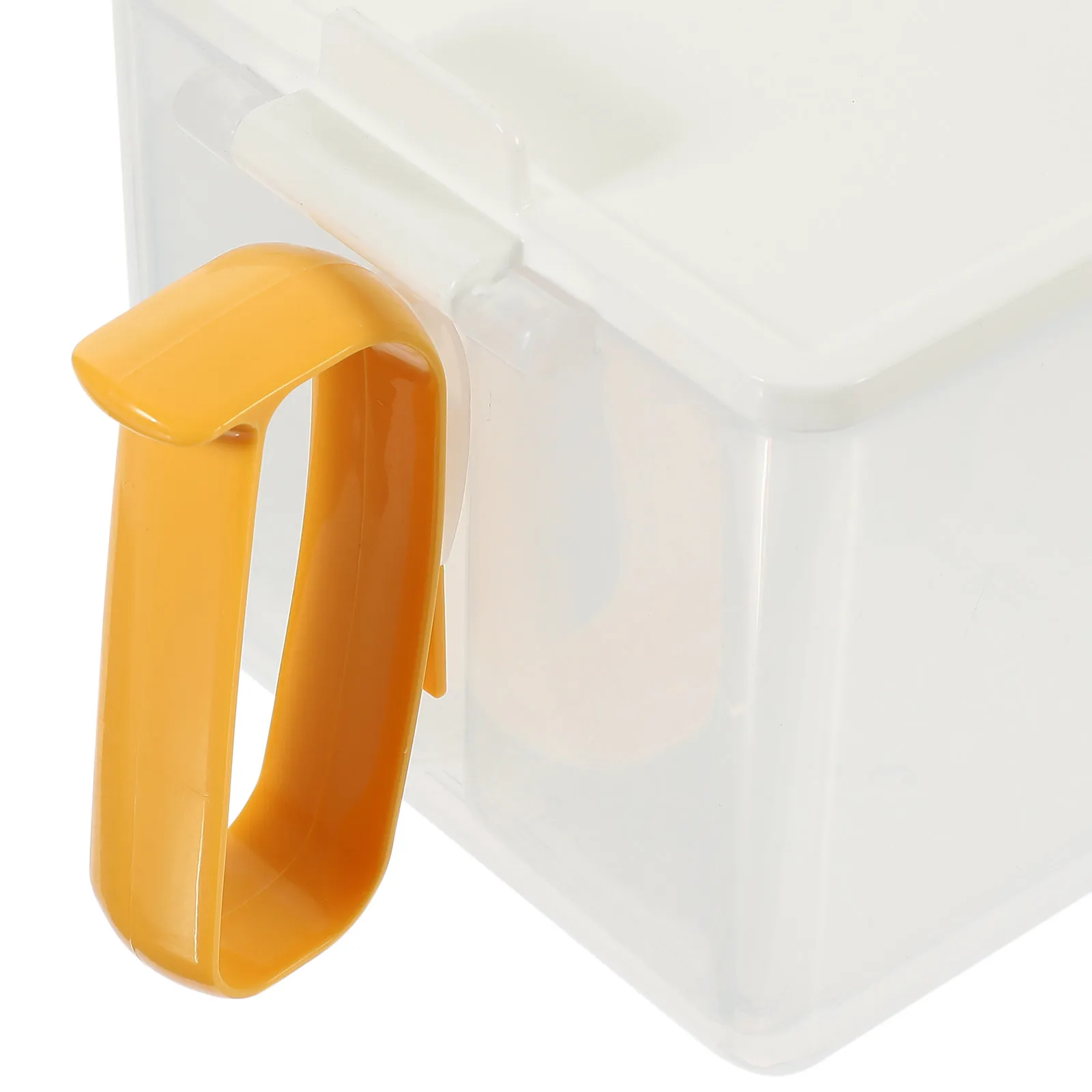 

Cotton Pad Vanity ganizer 2 Grids Small Size Dustproof Waterproof Storage Container for Swabs Makeup Desk ganizer Box