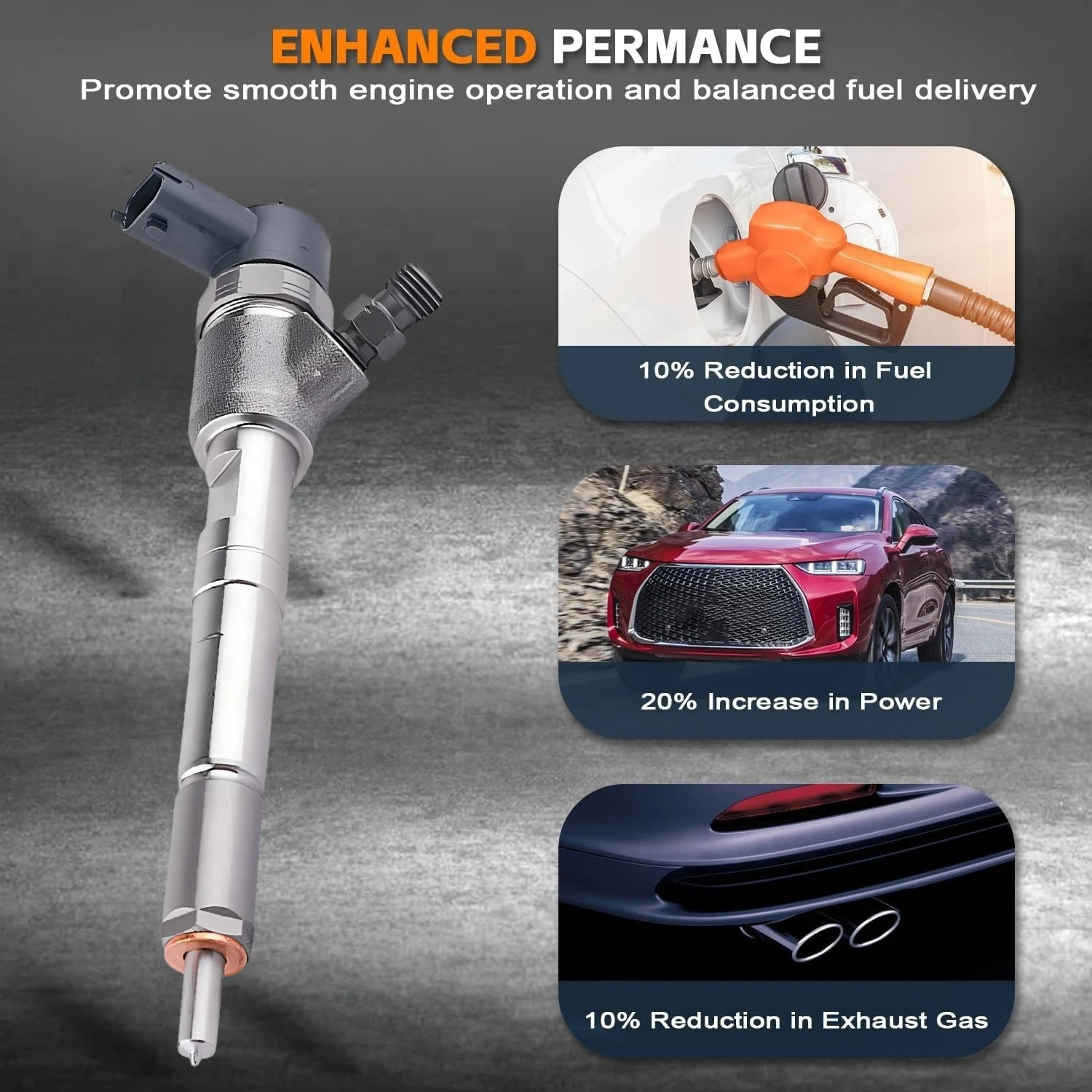 

0445110083 0986435078 55184536 93177373 Common Rail Injector For Fiat Lancia Opel Vauxhall 1.3CDTI Engine