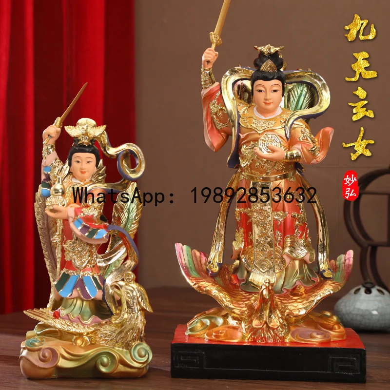SLT Jiutian Xuannu ornament is dedicated to Empress Butian Nuwa at home