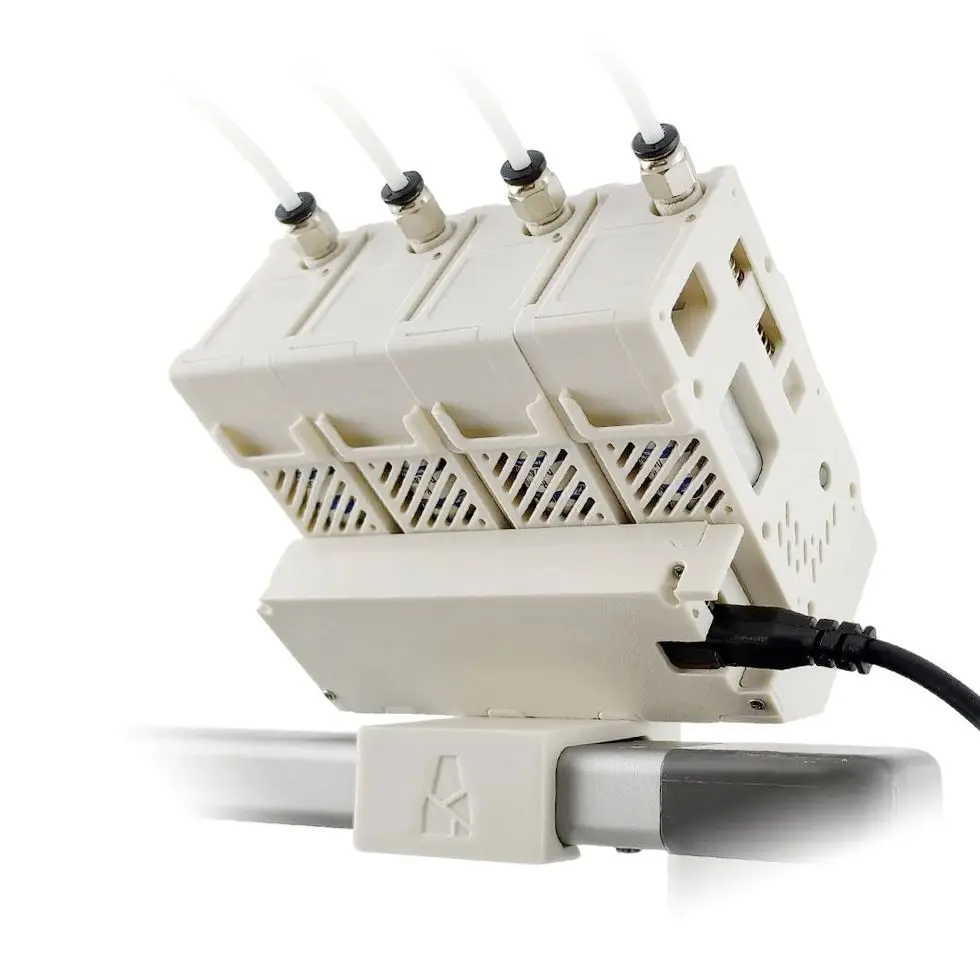 Tree Tribe AMS BMCU 370C DM PRO – mosiężne koło zębate o wysokim momencie obrotowym, wielokolorowe elementy kompatybilne z drukarką 3D A1 Mini MMU. — 2