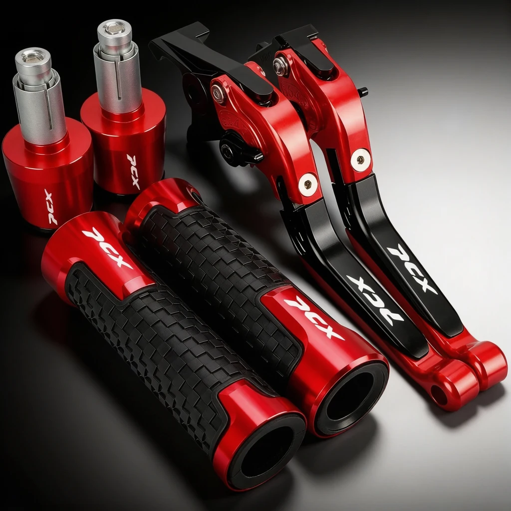 

For HONDA PCX125 PCX150 PCX160 All YEARS Motorcycle Clutch Lever Brake Levers Moto Handlebar Handle Hand Grips Ends Cap
