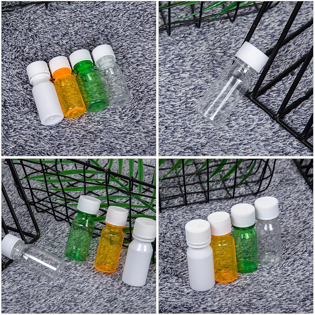 

30 Pcs Lab Liquid Bottle 20ml Reagent Vial Container Travel Laboratory Sample Bottles