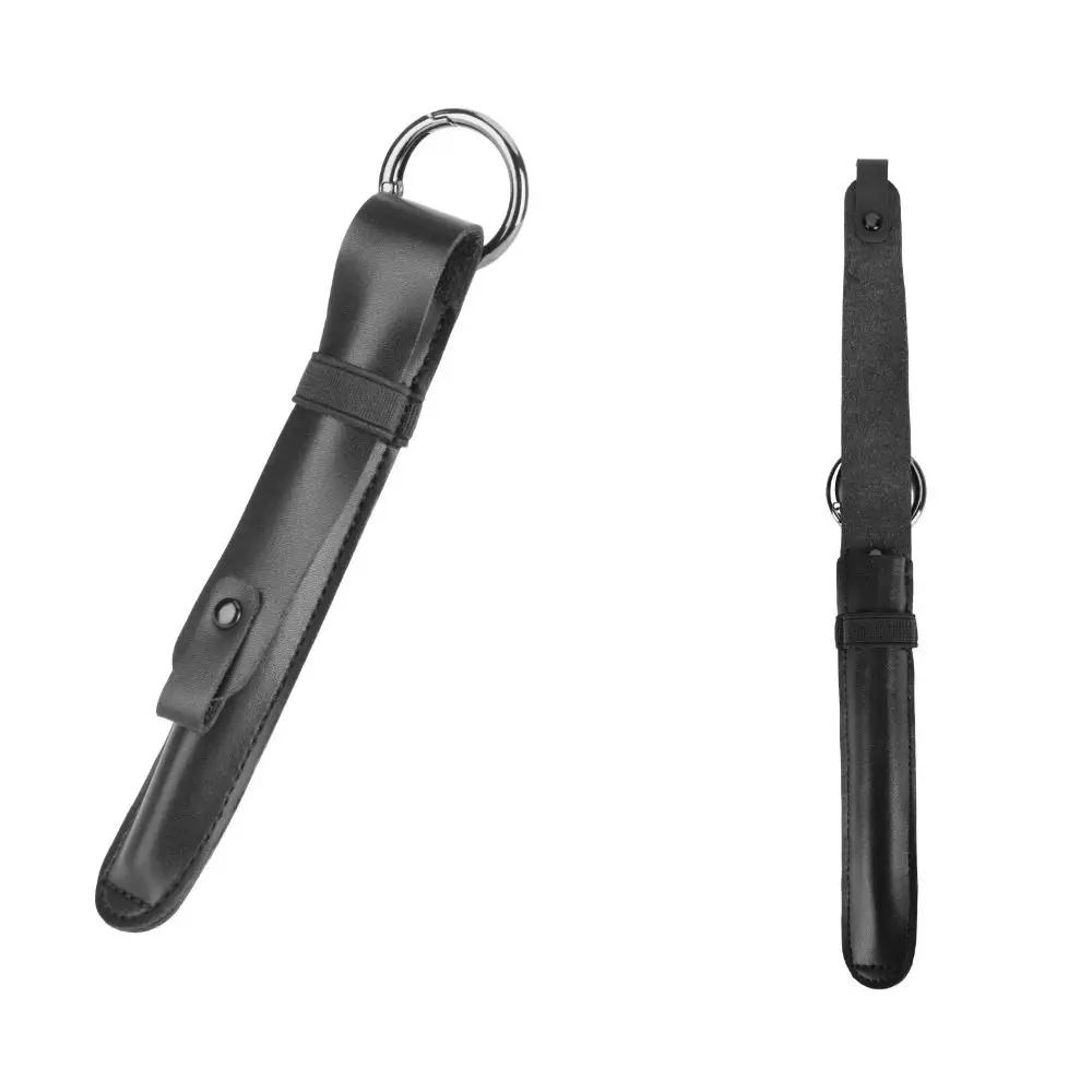 Universal Stylus Pen Cover Holder Wear-resistant with Keychain PU Leather Case Anti-lost Anti-fall for Apple Pencil Pro/1-2