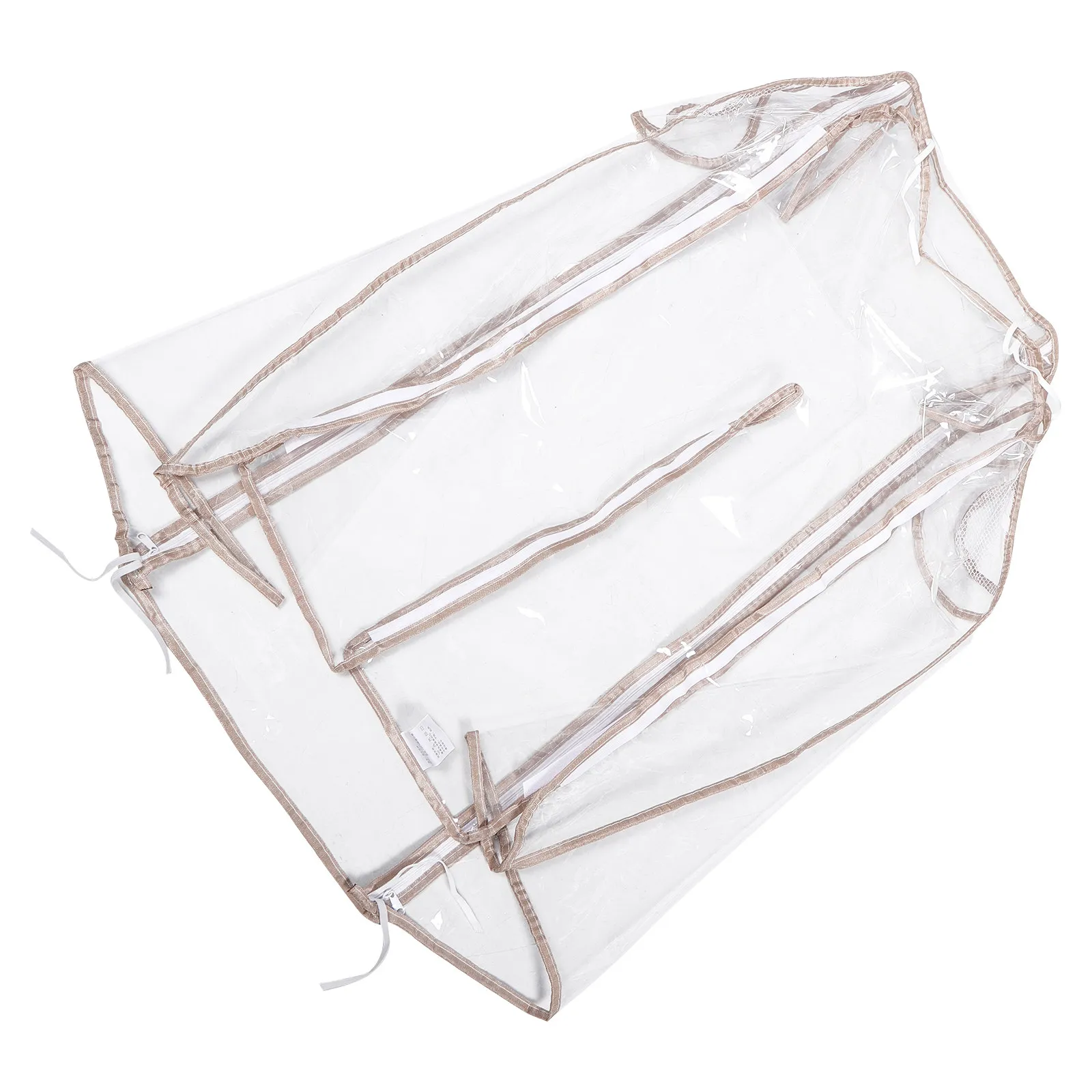 Eva Stroller Rain Cover Transparent Windproof Protective Shield Quick Installation Universal Fit Outdoor Travel Umbrella Compact