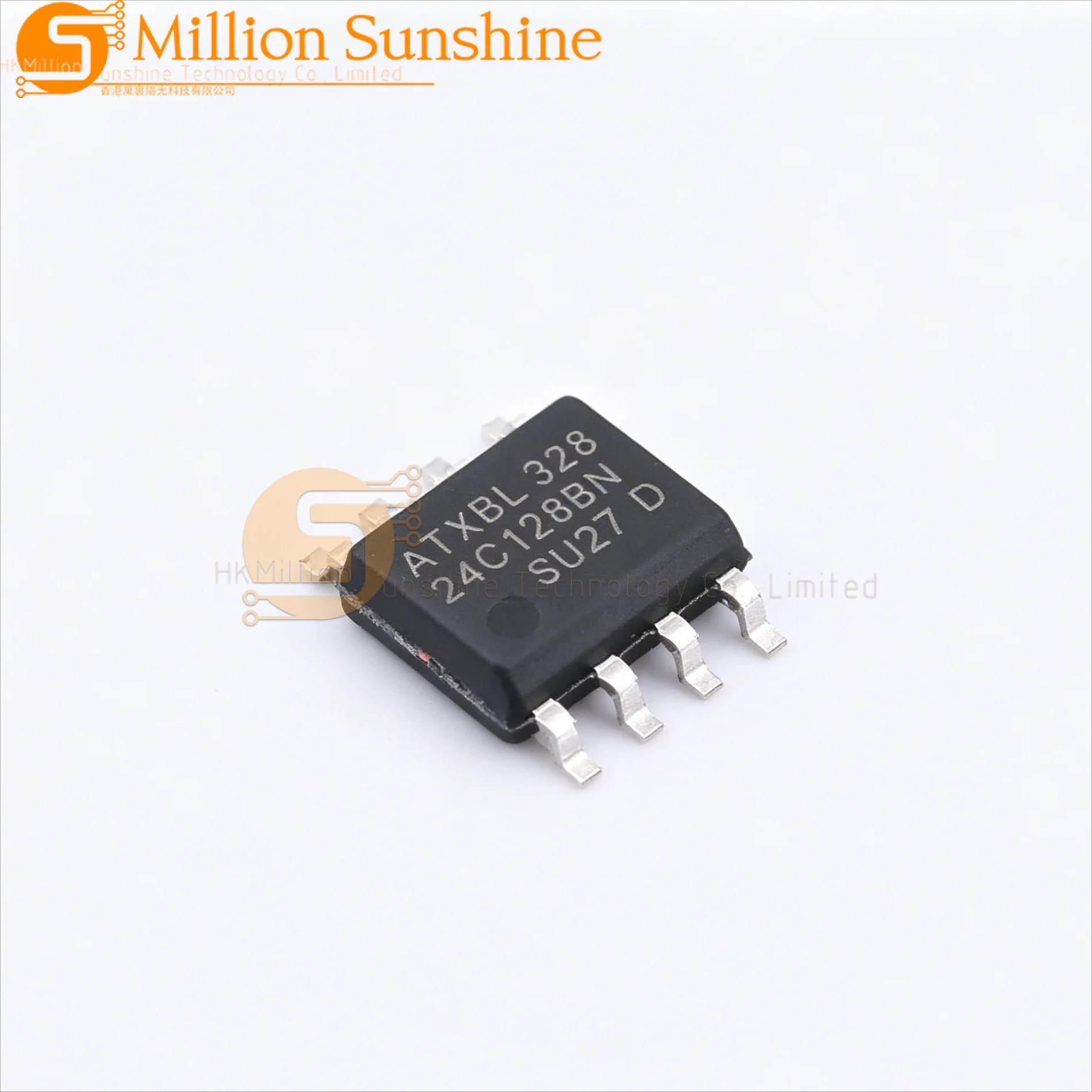 50pcs 24C128BN(XBLW) SOP-8 I2C 128Kbit 1MHz 24C128 EEPROM Memory Chip New Original