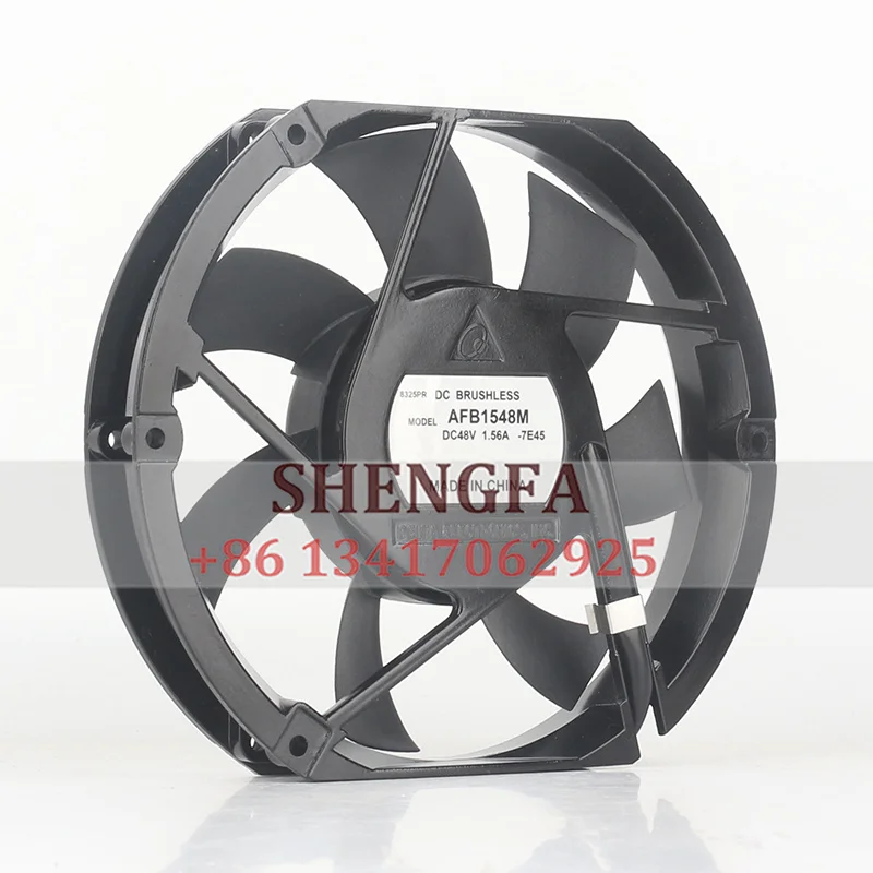 Delta 172*150*25  AFB1548M 17CM 1722512V  24V DC48V 1.56A  ultra-thin axial fan  cooling fan