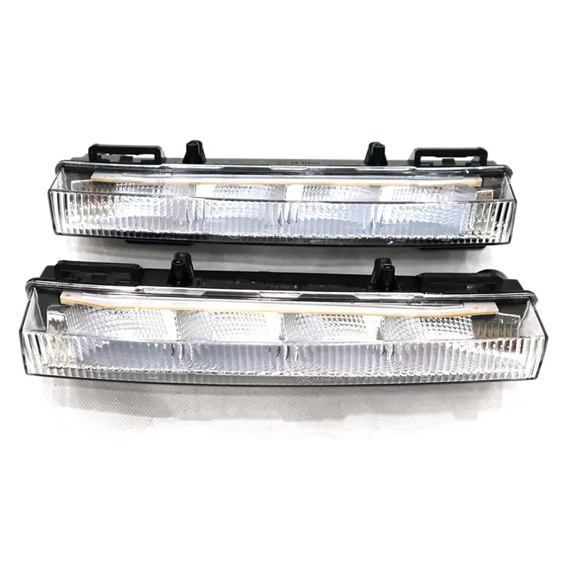 

1 Pair 0999068101 0999068201 Front LED Daytime Running Light for Mercedes Benz GL350 GL450 GL550 GL63 AMG 2013-2016