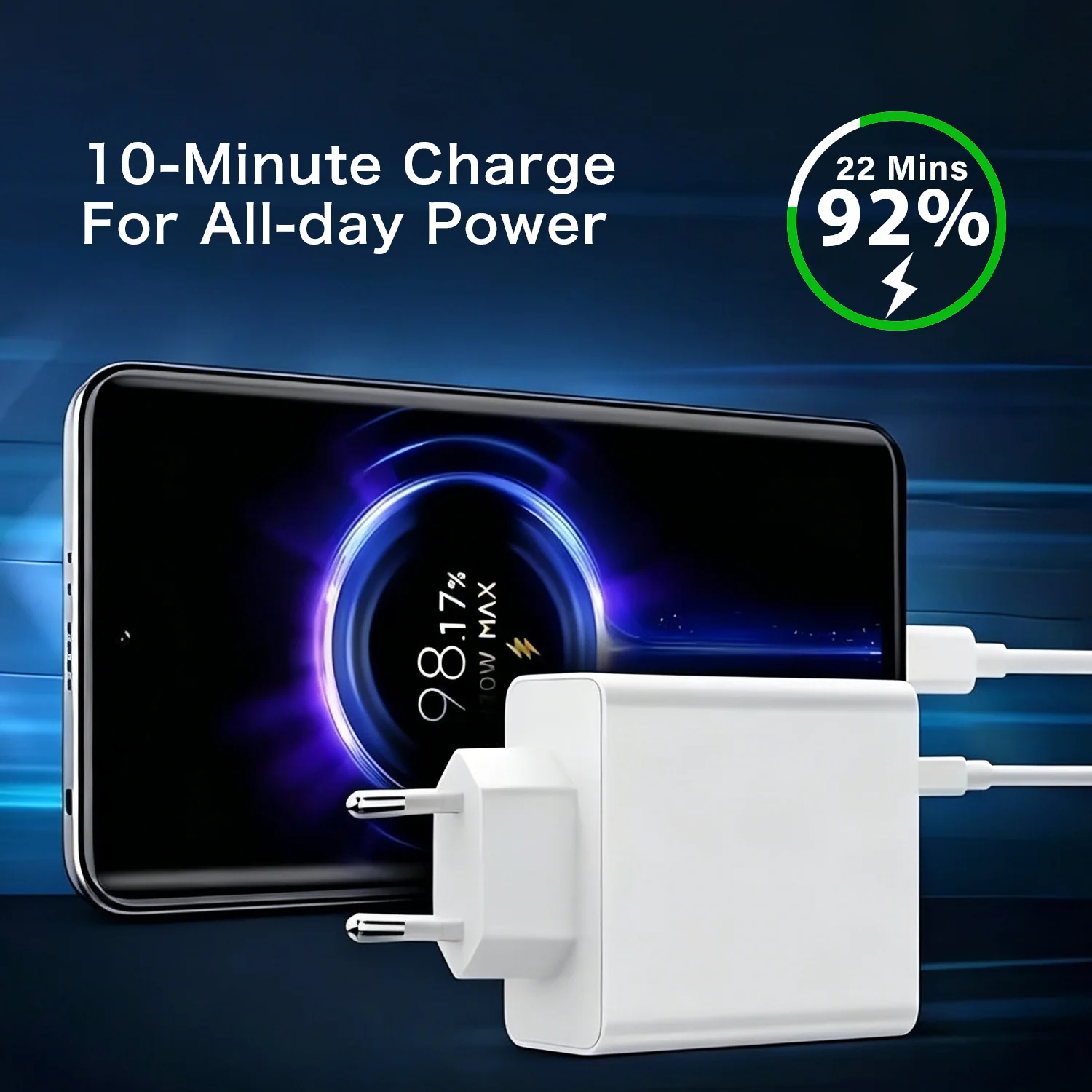 120W Mi Turbo charger for Xiaomi 17 15 14 MIX Flip Fold Redmi Note 15 14 13 POCO X8 M8 phone tablet Laptop HyperCharge adapter
