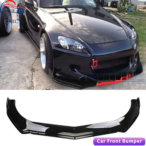 LAICY 혼다 S2000 자동차 앞 범퍼 턱 립 스포일러 바디 키트, 스플리터 스커트 디퓨저 보호 가드 커버