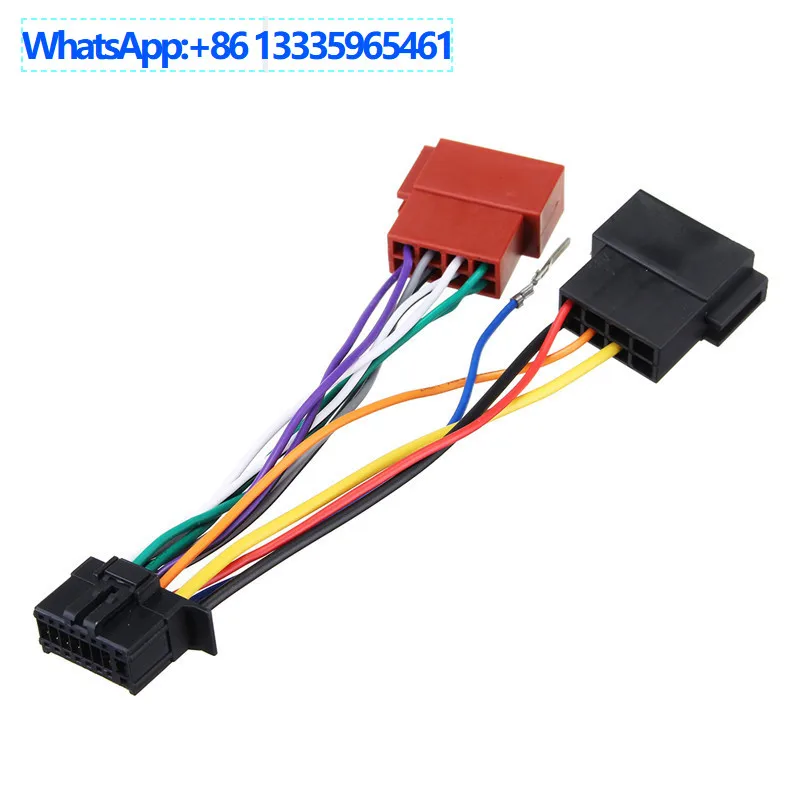 

5 шт. подходят для нового источника питания аудио Pioneer, модифицированного хвостового кабеля CD и европейского жгута проводов ISO.