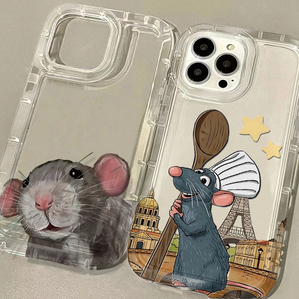 Cartoon Chef MouseS Phone Case for Samsung Galaxy A56 A36 A26 A55 A35 A05S A15 A54 A34 A24 A14 A05 A13 A73 A53 4G 5G Back Cover