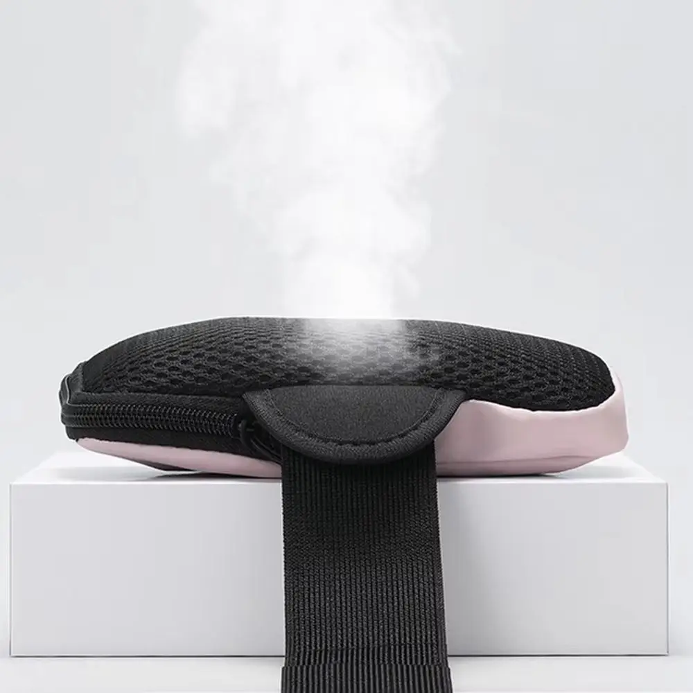 بو تشغيل الهاتف المحمول الذراع حقيبة سعة كبيرة للماء تشغيل حامل الهاتف بطاقات حامل طبقة مزدوجة