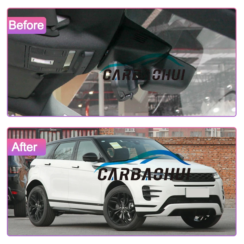 ¡Nuevo! Cámara para Auto de Fácil Instalación para Range Rover Evoque y Range Rover Velar 2020 2021 2022 2023 2024, DVR con Wifi, 2160P