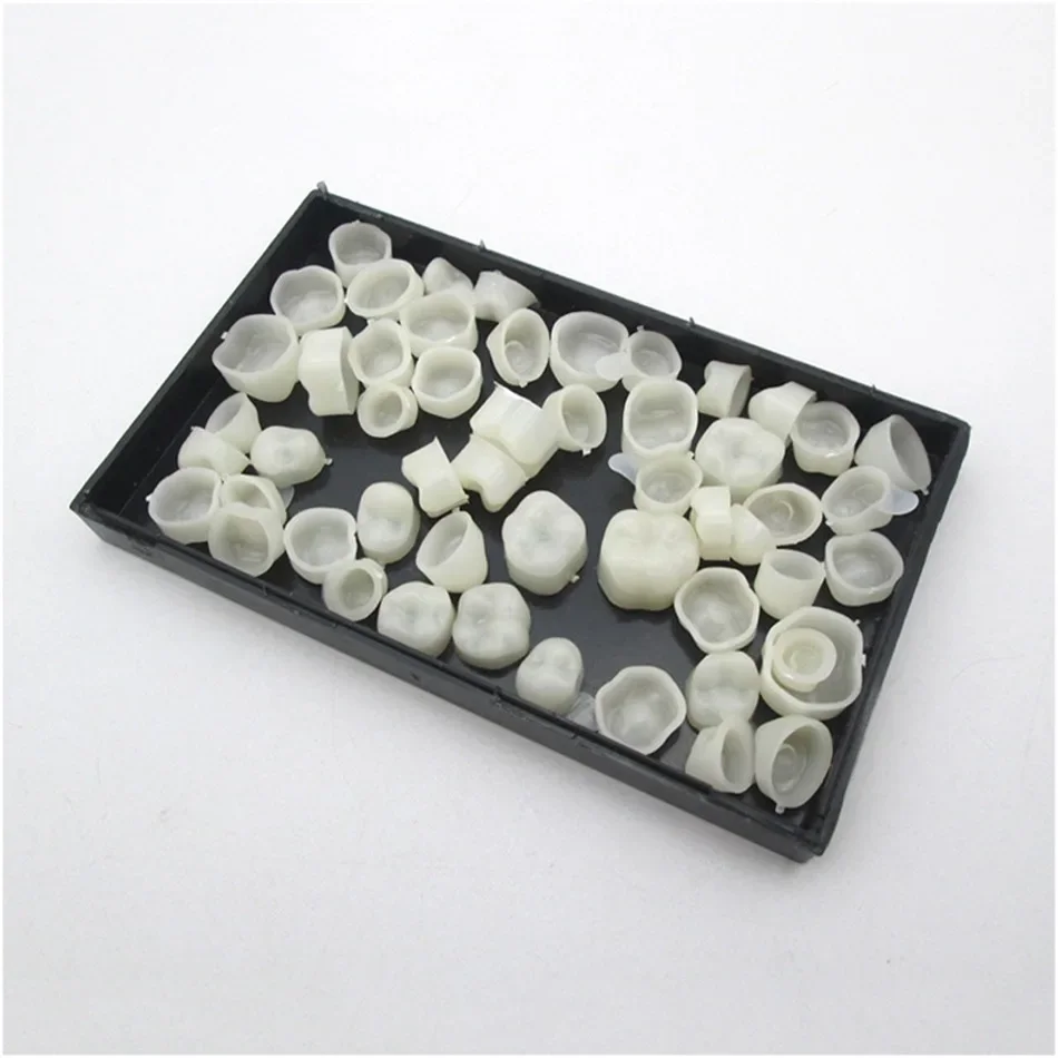 1 Box Dental Crowns Resin Porcelain Temporary Teeth Crown Teeth Whitening Anterior Posterior Crown Tooth Veneers Oral Care