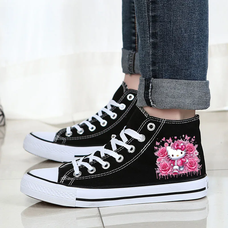 

Холщовая обувь для пар с героями мультфильмов Диснея, новые летние корейские модные детские парусиновые кроссовки с Микки Маусом для девочек, размер 35-44