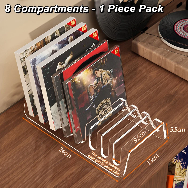 Hot Sale CD Rack,Album Display Rack,Transparent Storage Rack For Records,And Tapes,Multifunctional Counter Display Rack - view 2