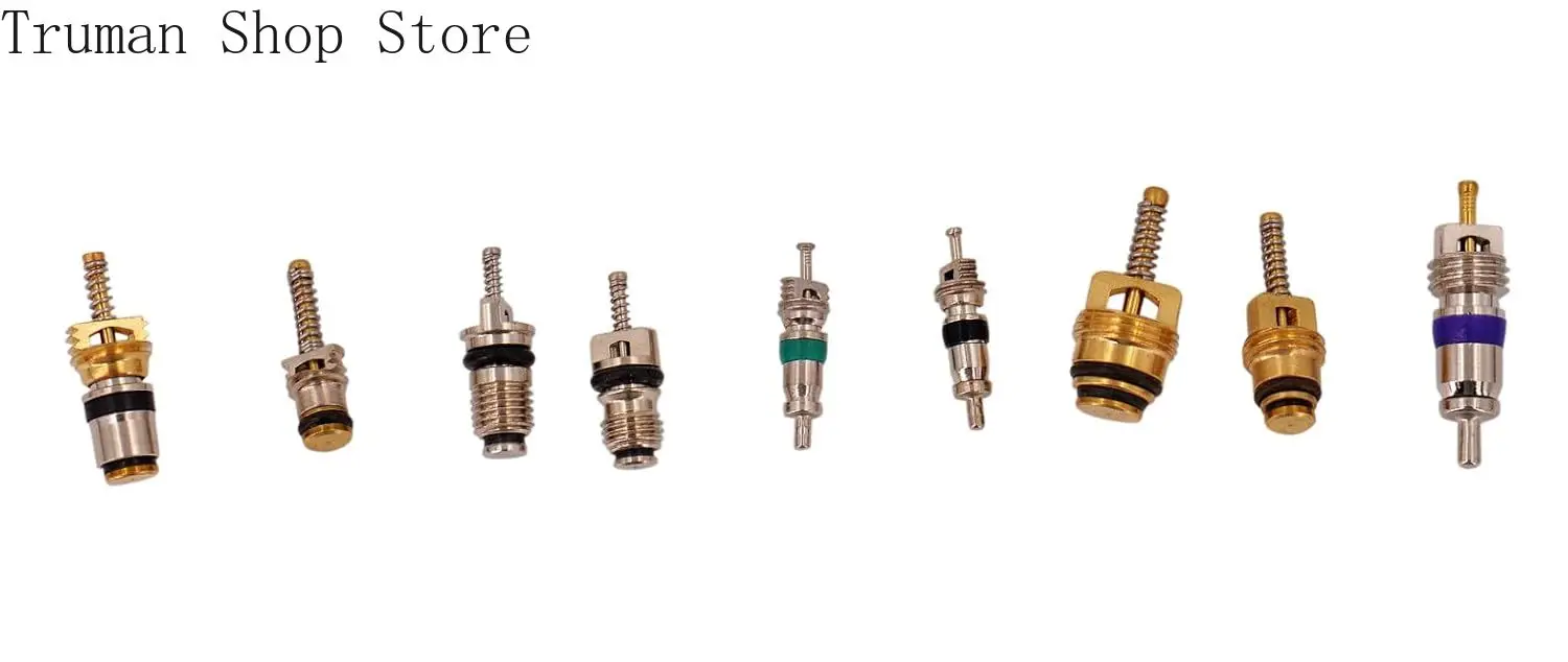 Car A/C Repair Kit - O-Ring Set + AC Valve Cores  Fix Air Conditioning  + Removal & Install Tool R12 & R134a-Also