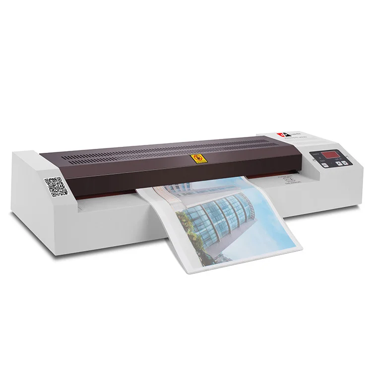 High Quality A2 Laminating Machine Laminator Hot Desktop Commercial Level 4 Rolls Lamination Machine