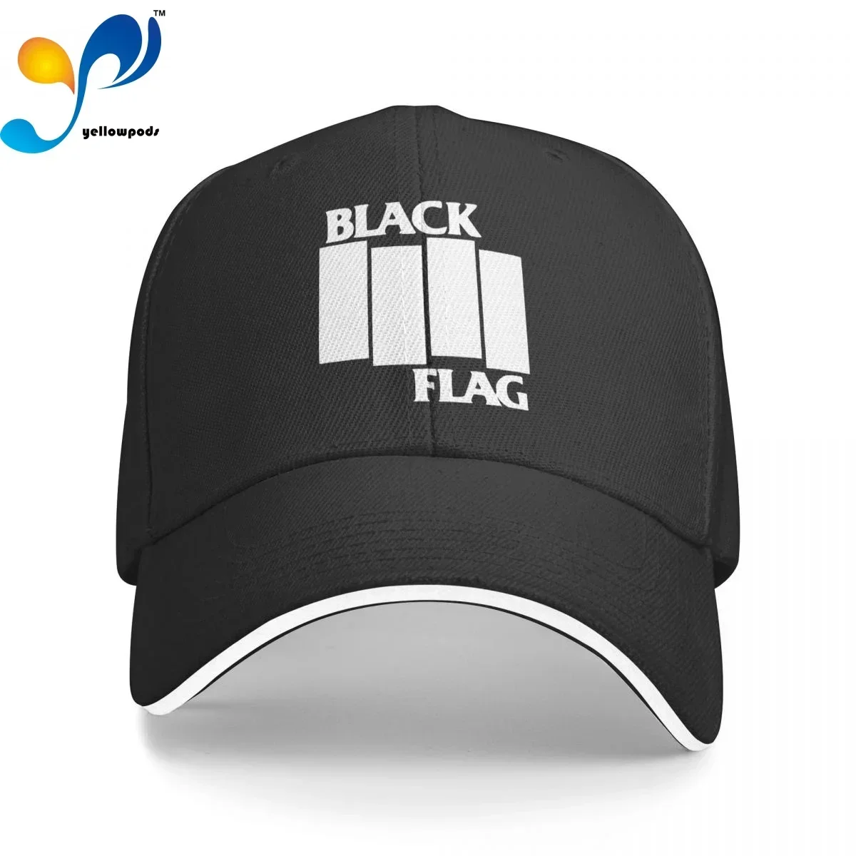 

BLACK FLAG Rock Trucker Cap Snapback Hat for Men Baseball Mens Hats Caps for Logo
