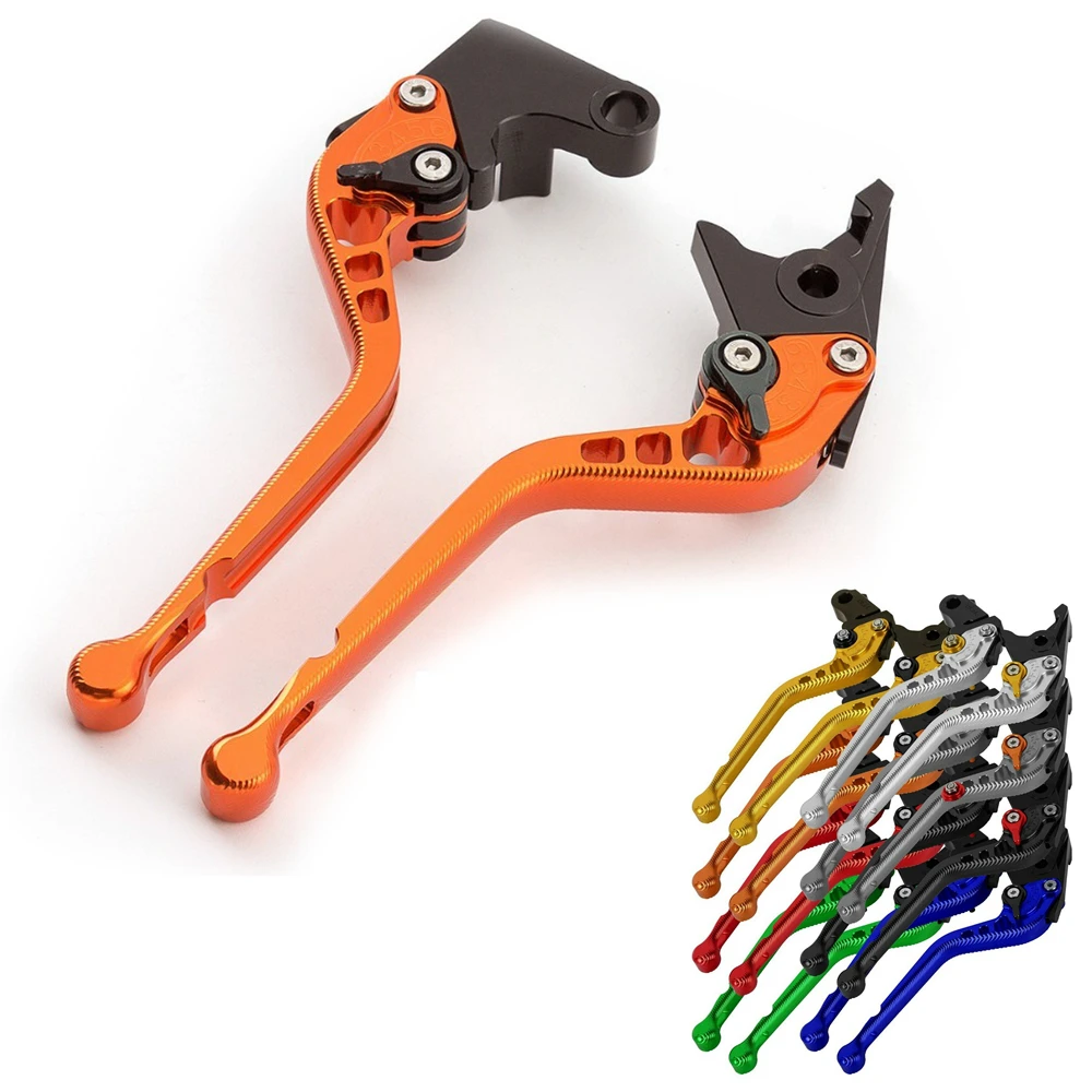 3D Long Motor Brake Clutch Levers For Triumph 765 Street Triple R (NOT RS) 17-18 SPEED TRIPLE 1050/S R 16-18 THRUXTON R 16-18
