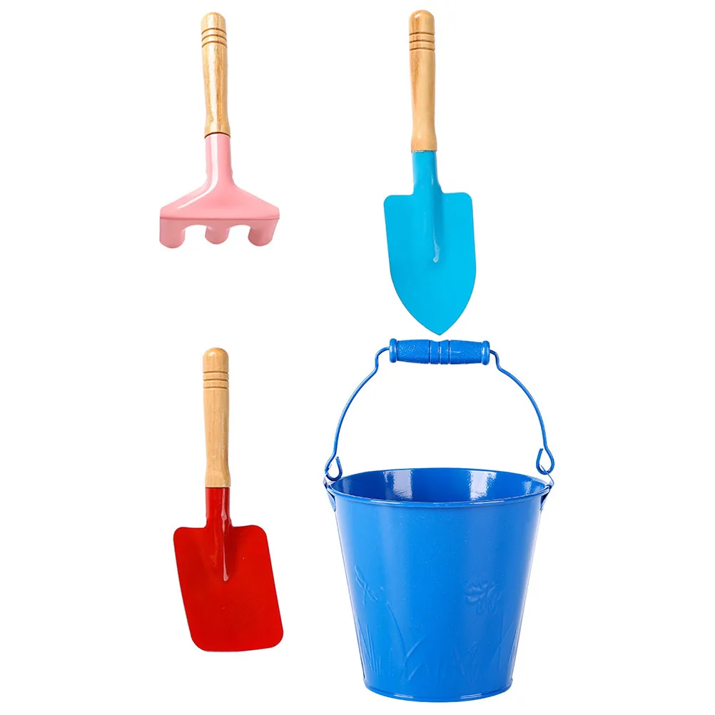 1 ensemble d'outils de jardinage pour enfants, Mini pelle, râteau, houe pour enfants, plantation en plein air, petites fournitures de jardin, maison, cour, famille, dessin animé amusant